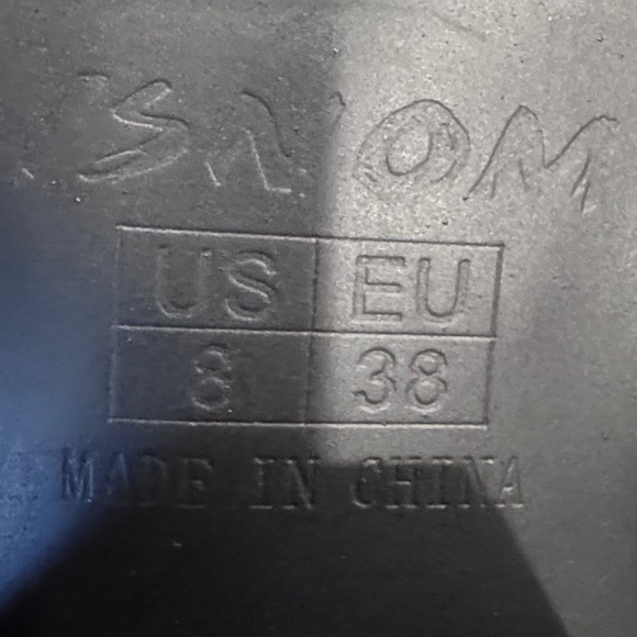 ISNOM Rhinestone Cowboy Boots Sparkly Ankle Boots with Pointed Toe and Chunky He - Picture 7 of 7